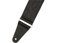 Fender Tooled Leather Guitar Strap 2'' Black Fender Tooled Leather Guitar Strap 2'' Black
